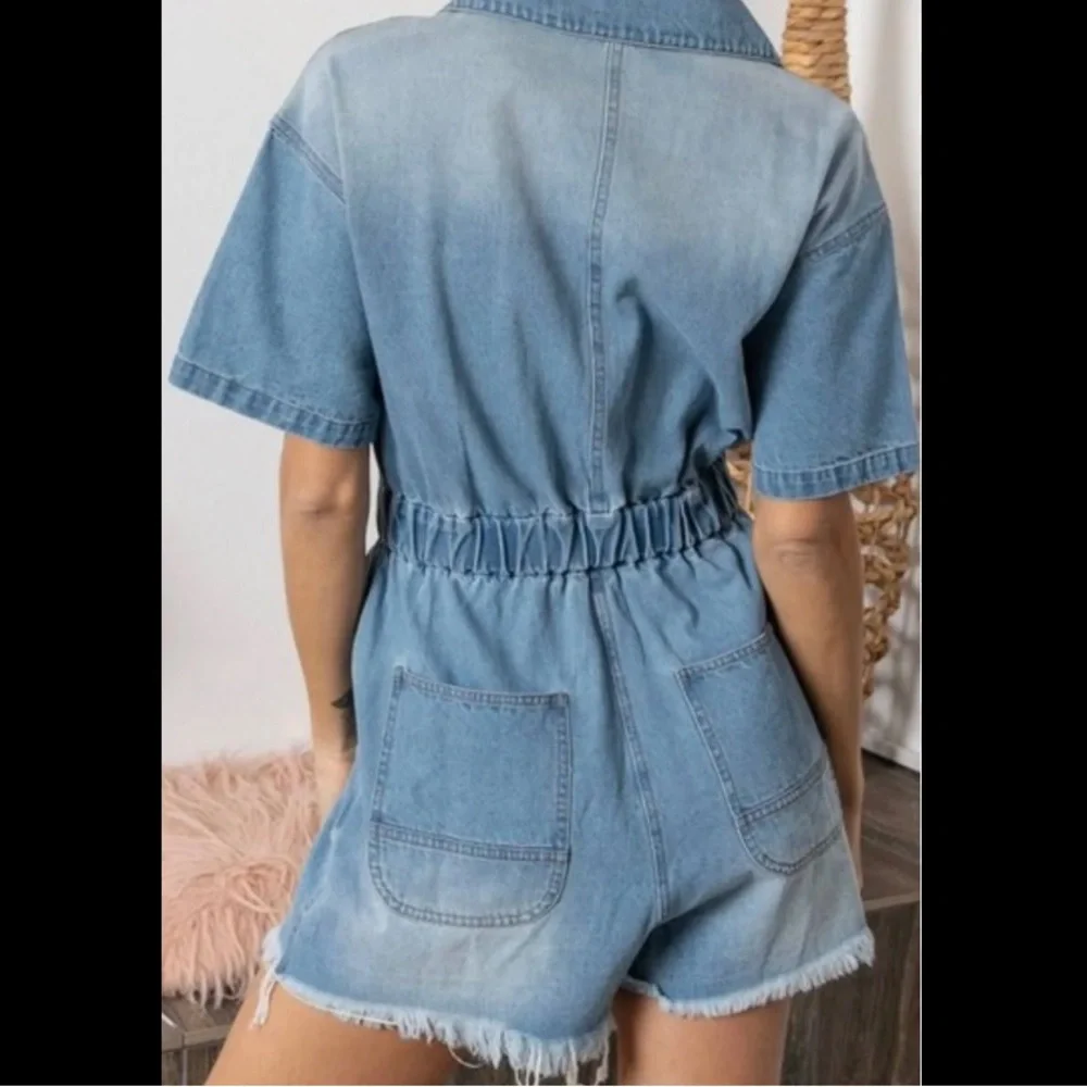 Love + Harmony denim romper size S - Picture 5 of 11